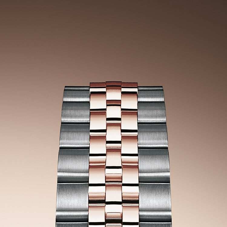 Lady-Datejust 28, Oystersteel and 18k Everose Gold, Ref# 279381RBR-0015