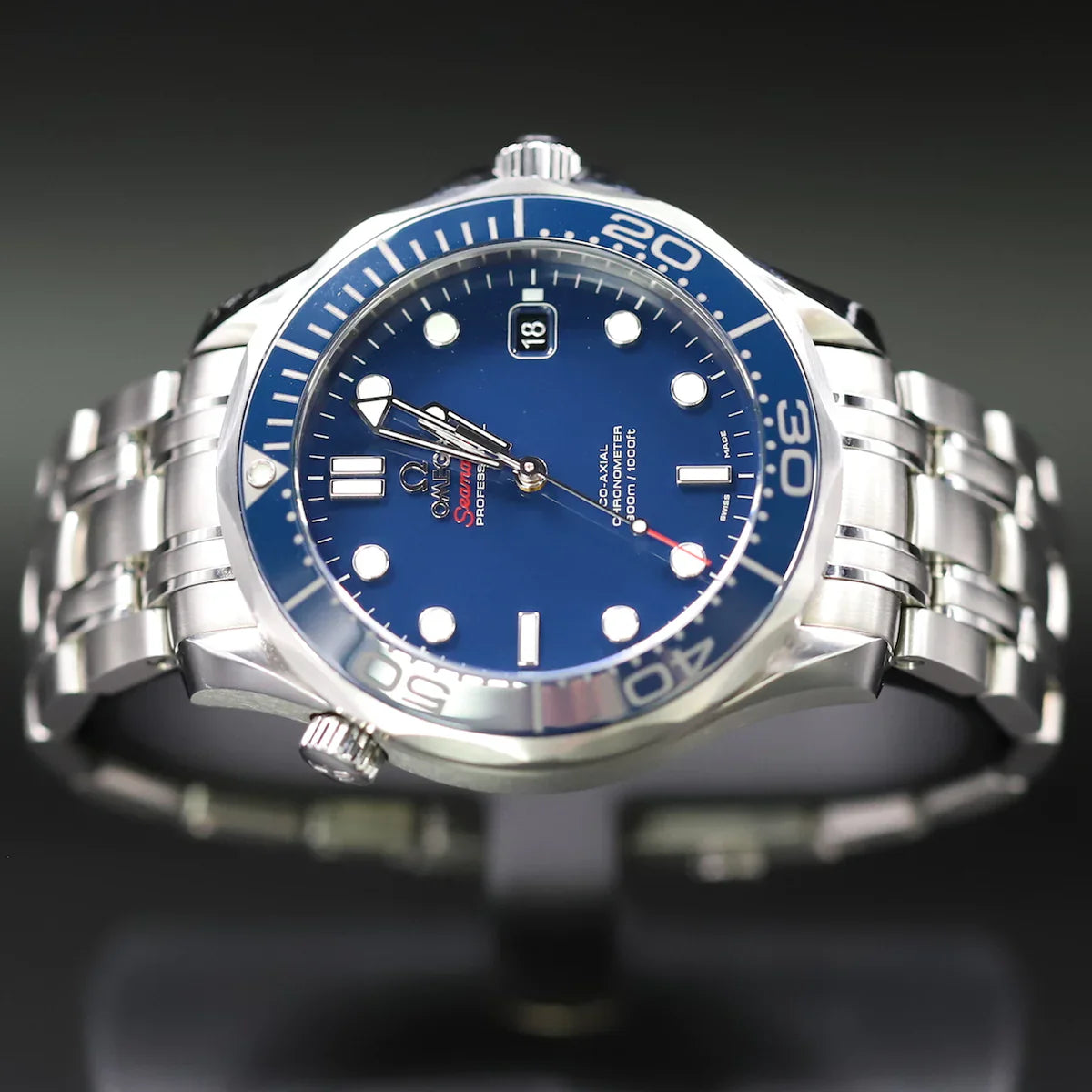 Seamaster Automatic Chronometer Blue Dial Men’s Watch