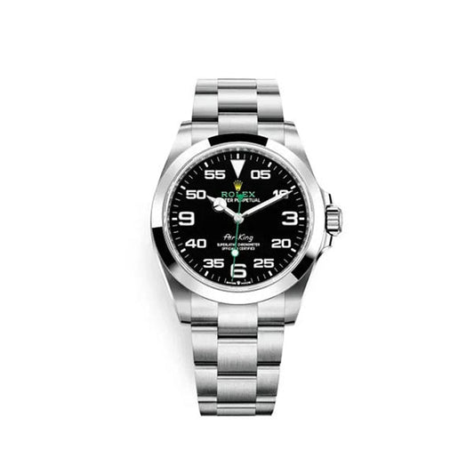 Air-King 126900 Oyster Perpetual Black 40mm Menâ€™s Watch