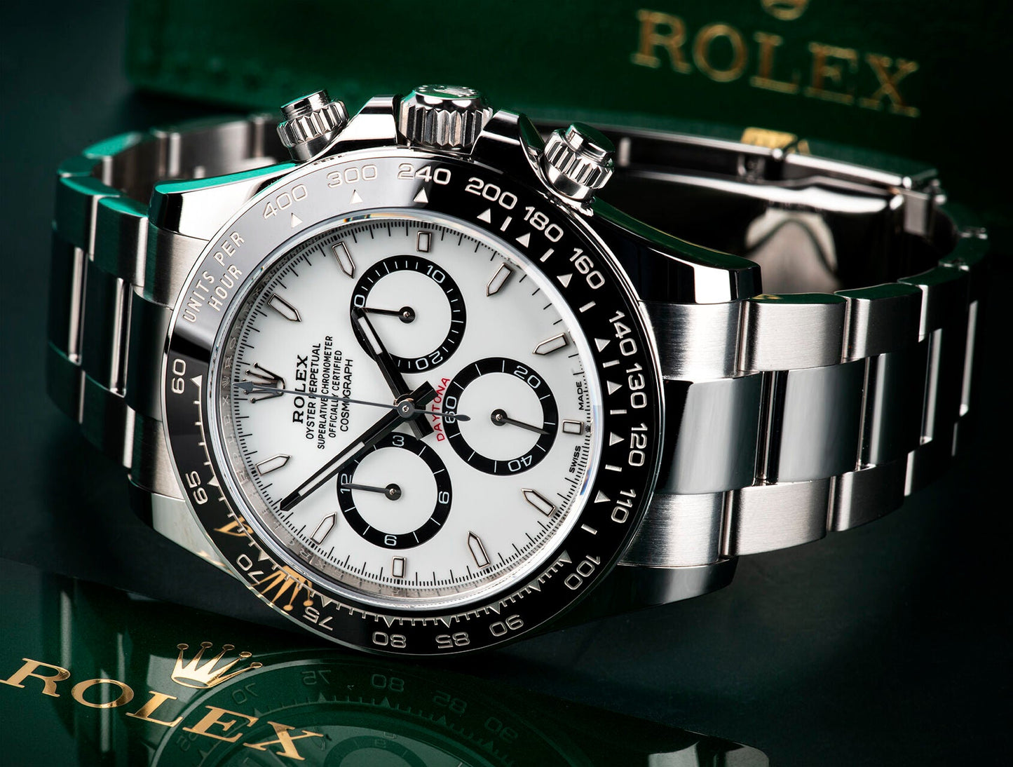 Cosmograph Daytona  Oyster, 40 mm, Oystersteel M116500LN-0001
