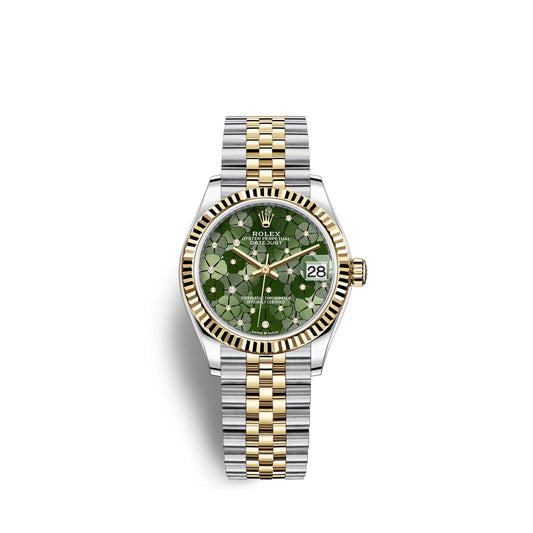 Datejust 31mm, Oystersteel and 18k Yellow Gold and Diamonds, Ref# 278273-0032