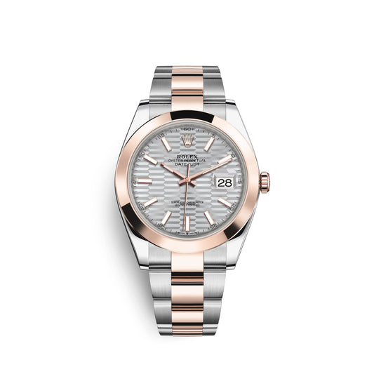 Datejust 41mm, Oystersteel and 18k Everose Gold, Ref# 126301-0017