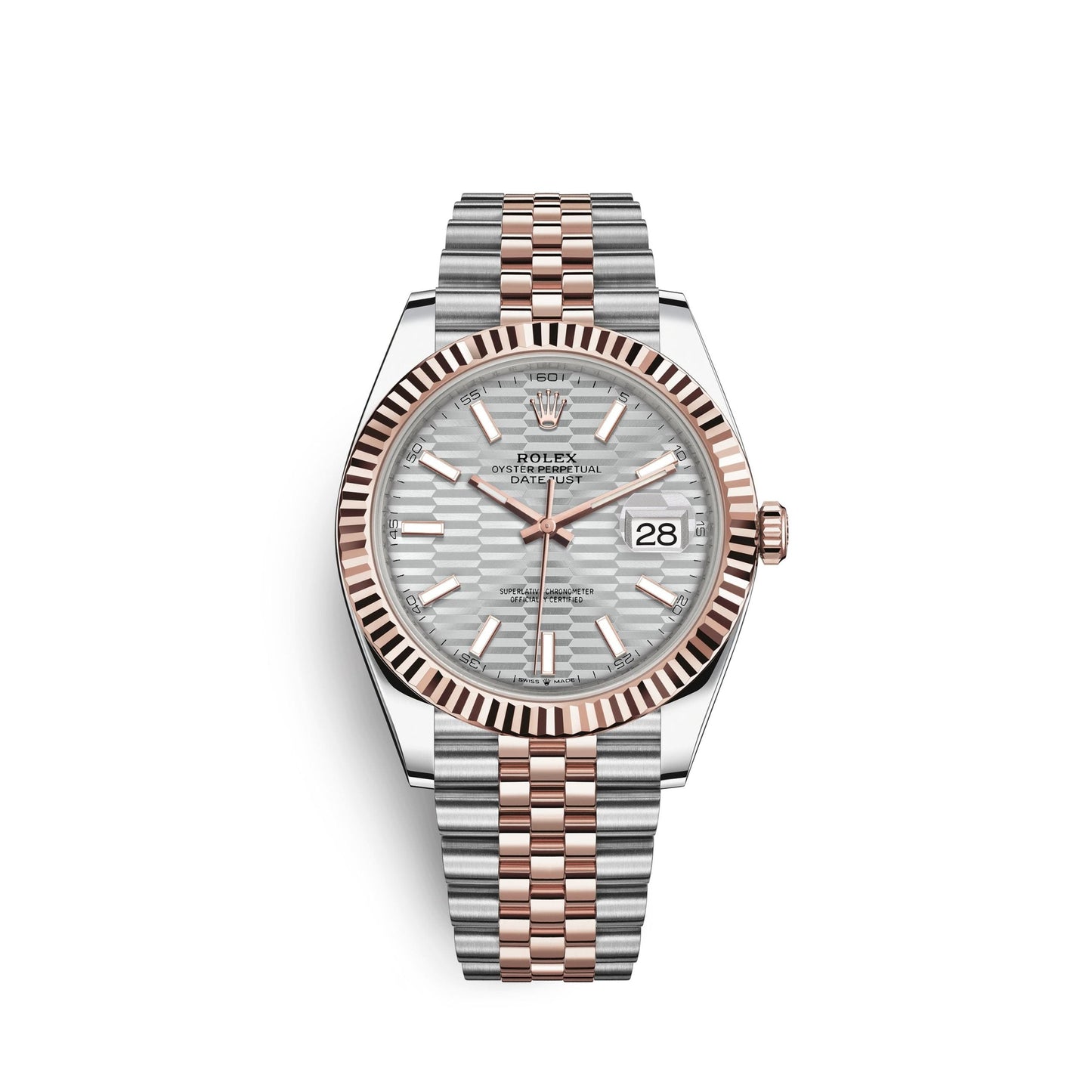Datejust 41mm, Oystersteel and 18k Everose Gold, Ref# 126331-0018
