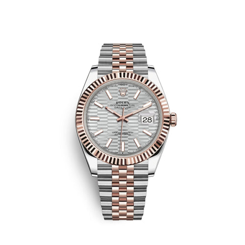 Datejust 41mm, Oystersteel and 18k Everose Gold, Ref# 126331-0018