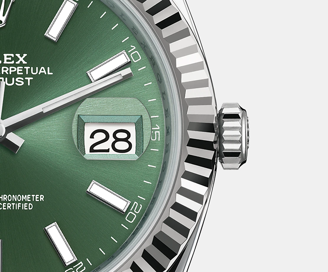 Datejust 41mm, Oystersteel and 18k White Gold, Ref# 126334-0027