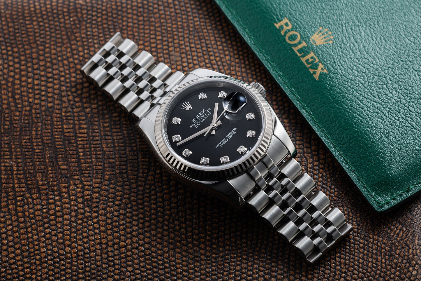 Datejust M126334-0006 Oyster, 41 mm, Oystersteel and white gold