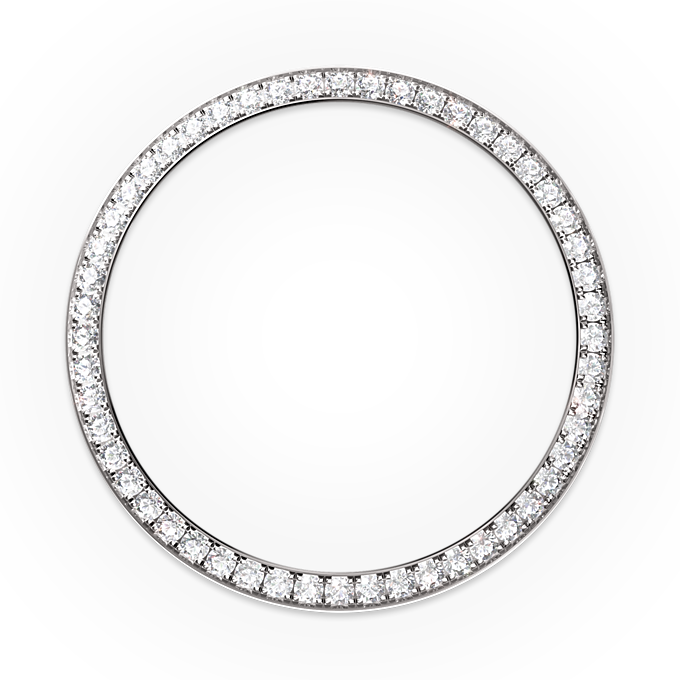 Day-Date 36, 18k White Gold with Diamond-set , 36mm, Ref# 128349rbr-0031