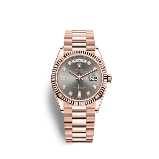Day-Date, 36mm, 18k Everose Gold, Ref# 128235-0050