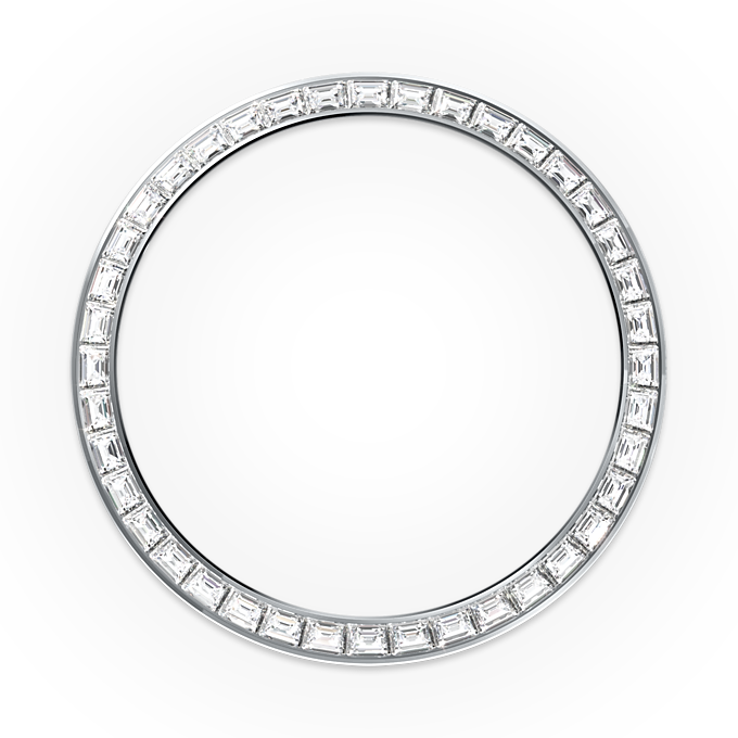 Day-Date 40, Platinum with Diamond-set, 40mm, Ref# 228396tbr-0039
