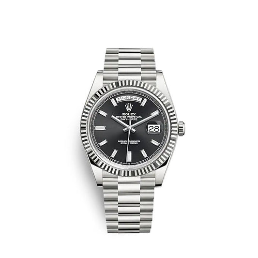 Day-Date 40 White gold Ref# 228239-0005