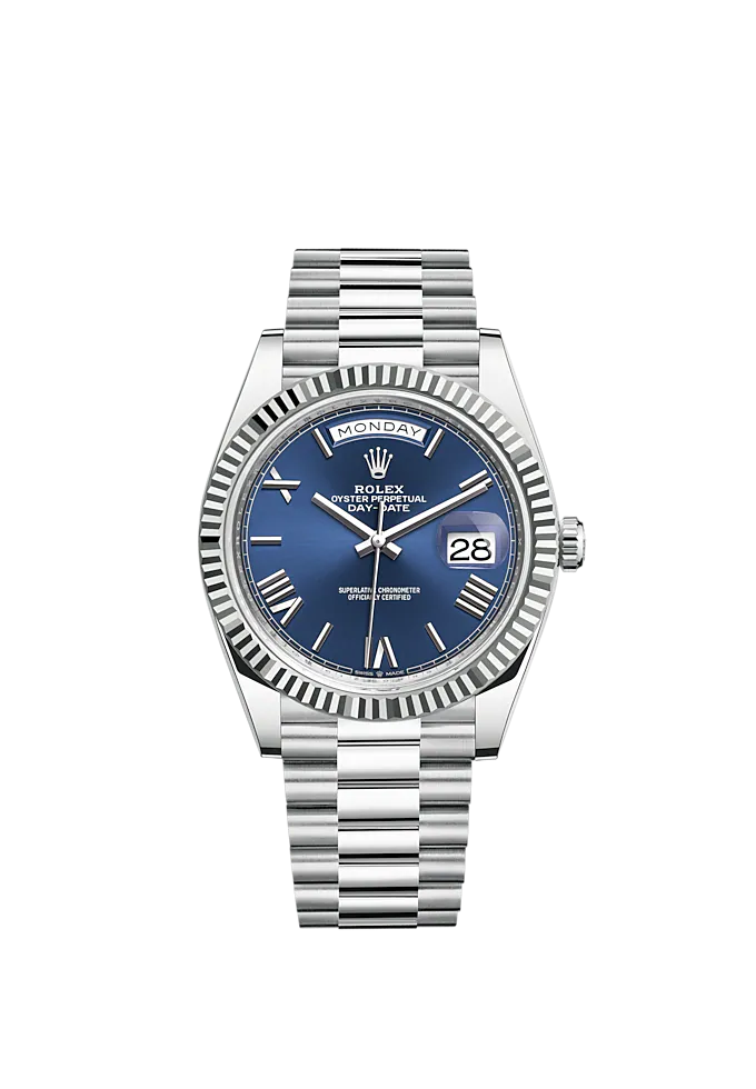 Day-Date, 40mm, Platinum, Ref# 228236-0007