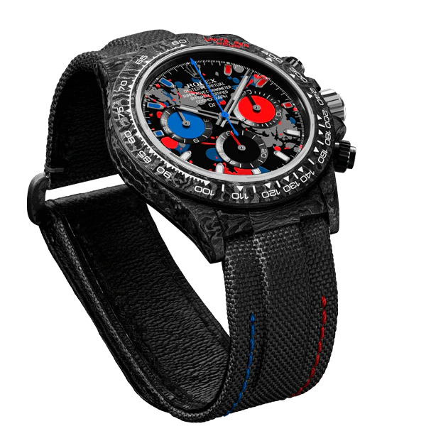 Diw Daytona motley 3s series 40mm oyster black