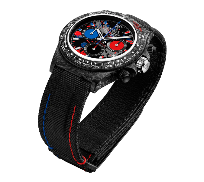 Diw Daytona motley 3s series 40mm oyster black