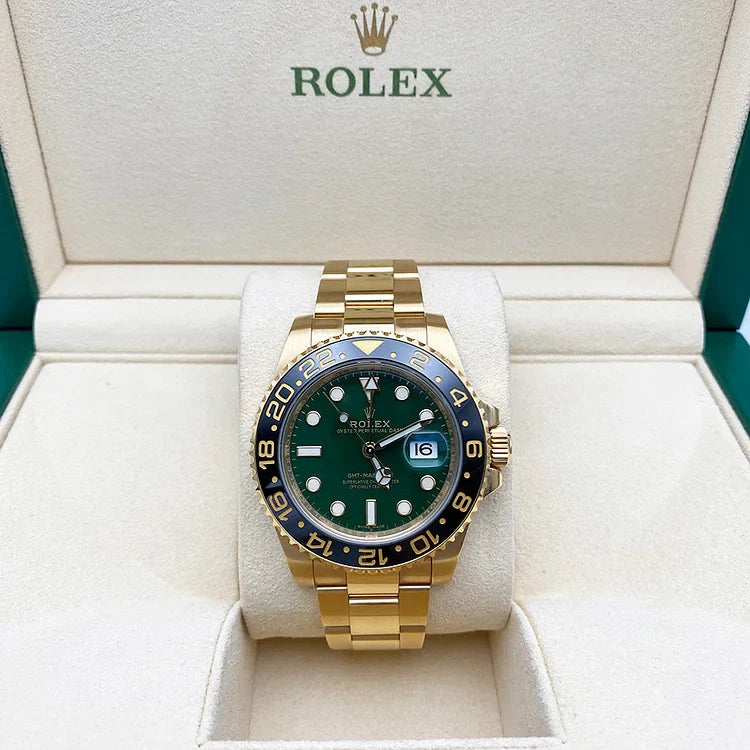 GMT-Master II 40mm 116718 Green Dial