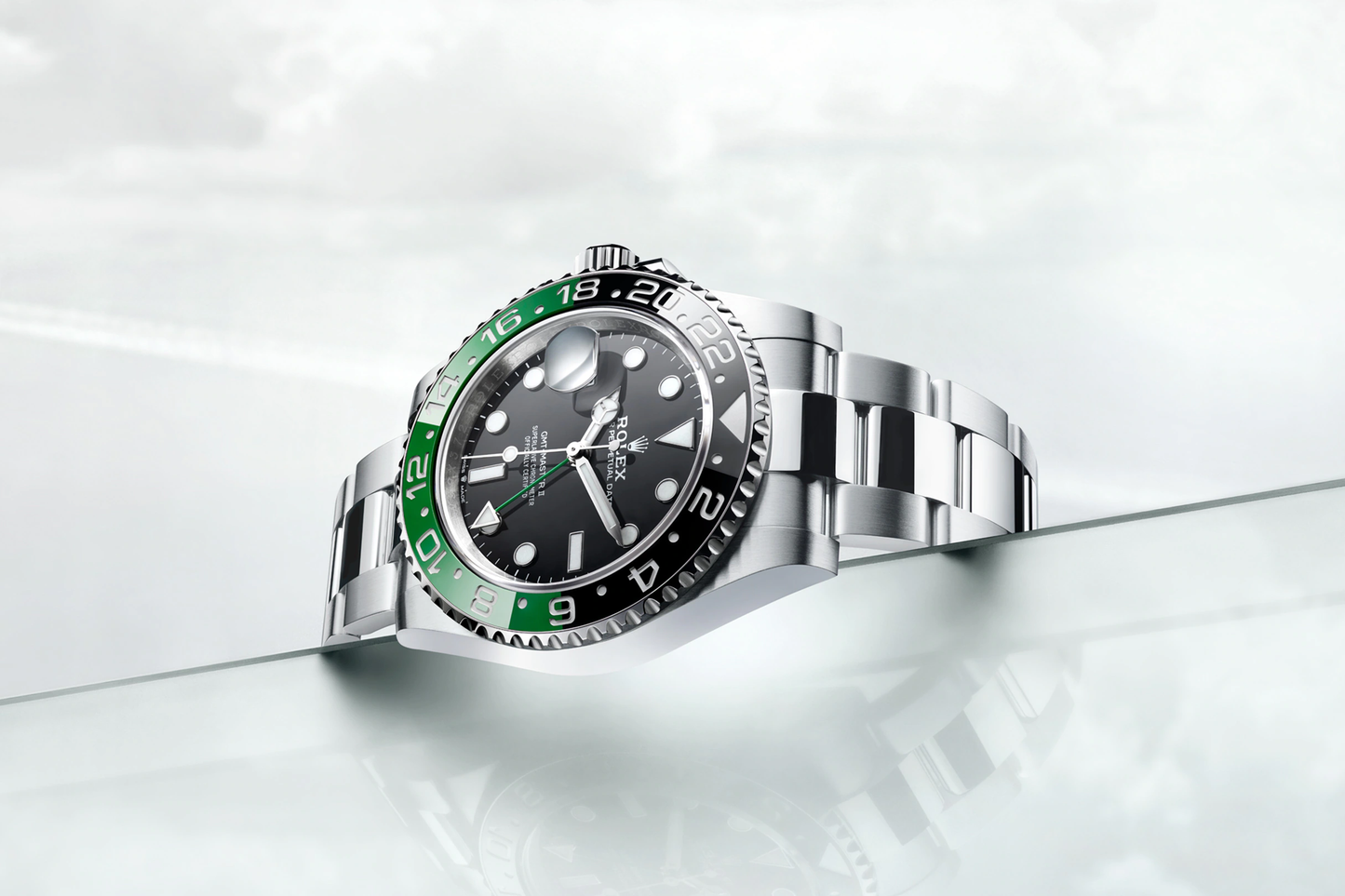 GMT-Master II, 40mm, Oystersteel, Ref# 126720vtnr-0001