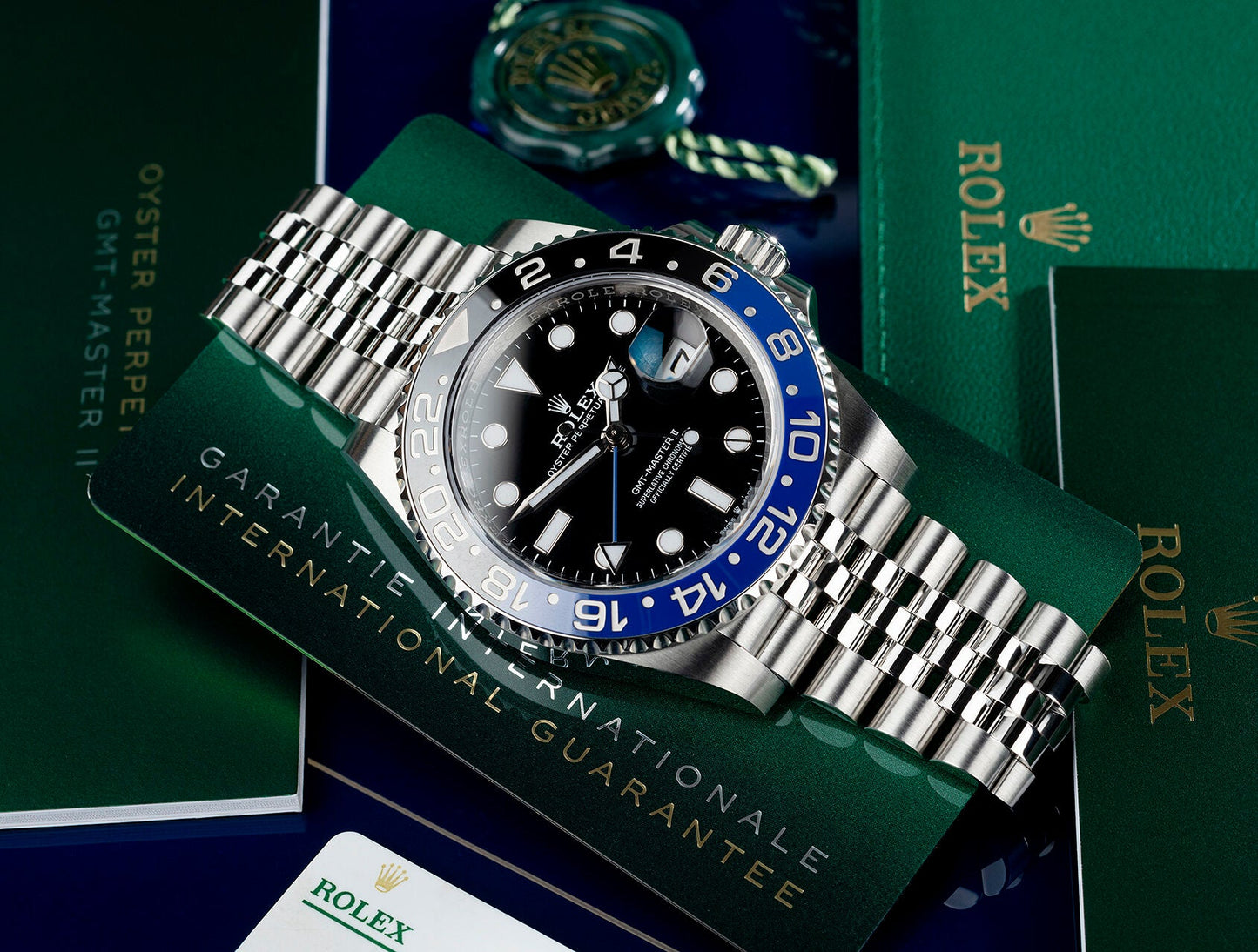 GMT-Master II Batman Jubilee Men’s Watch 126710BLNR-0002
