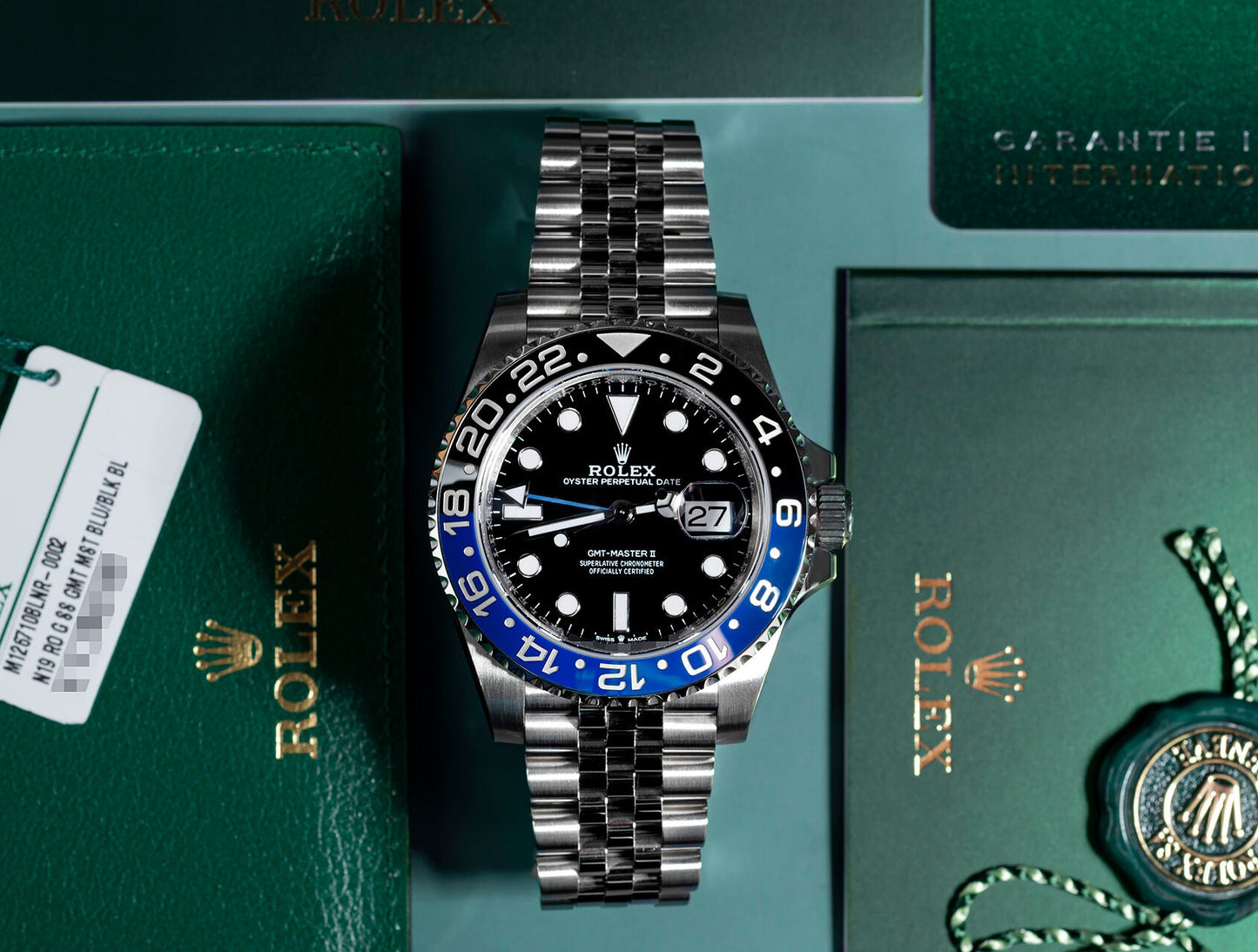 GMT-Master II Batman Jubilee Men’s Watch 126710BLNR-0002