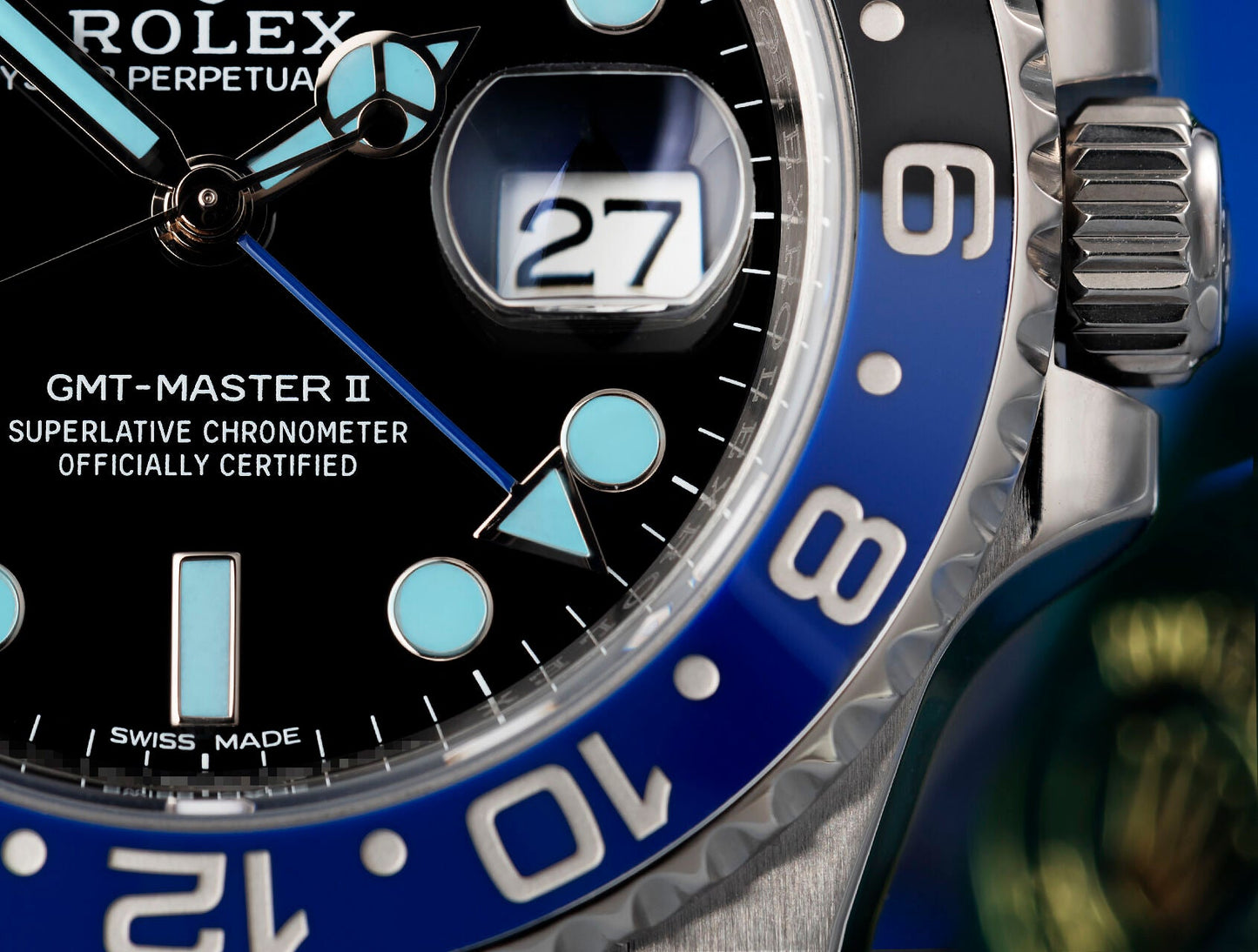 GMT-Master II Batman Jubilee Men’s Watch 126710BLNR-0002