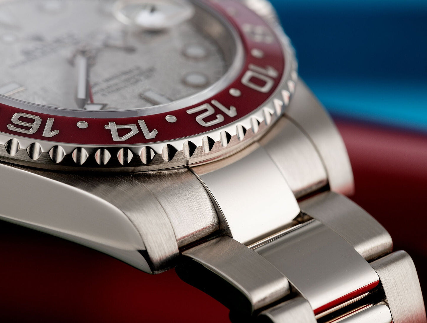 GMT-MASTER II  Oyster, 40 mm, white gold M126719BLRO-0002