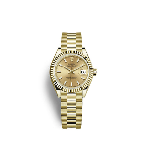 Lady-Datejust 28, 18k Yellow Gold, Ref# 279178-0001