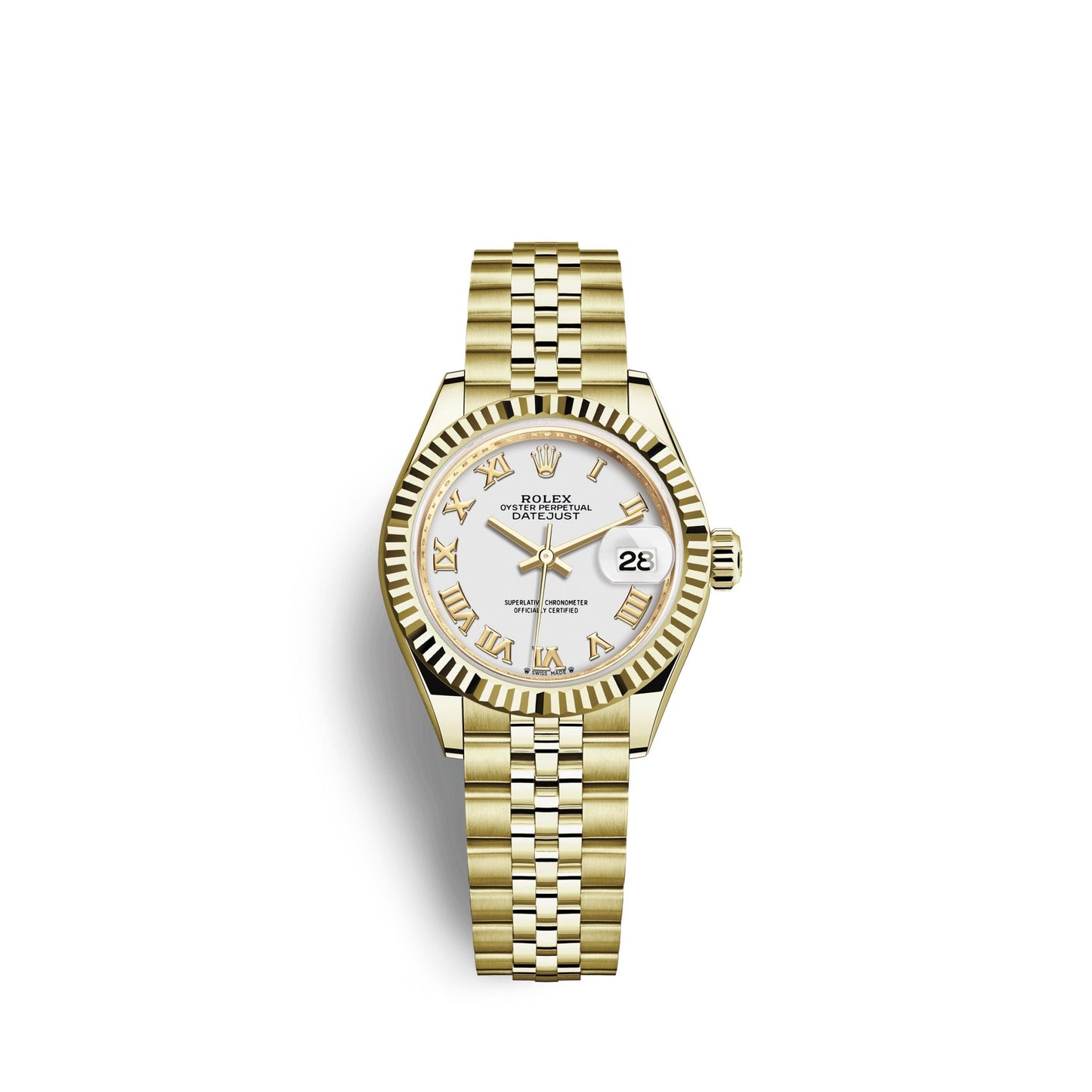 Lady-Datejust 28, 18k Yellow Gold, Ref# 279178-0030