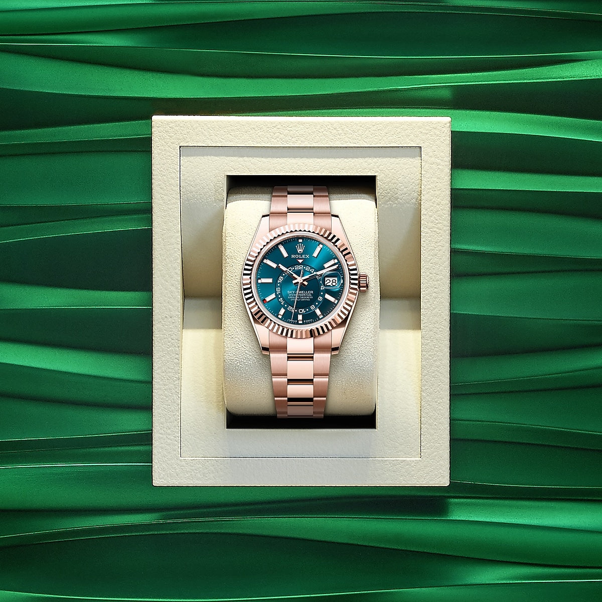 Sky-Dweller, 42mm, 18k Everose Gold, Ref# 336935-0001